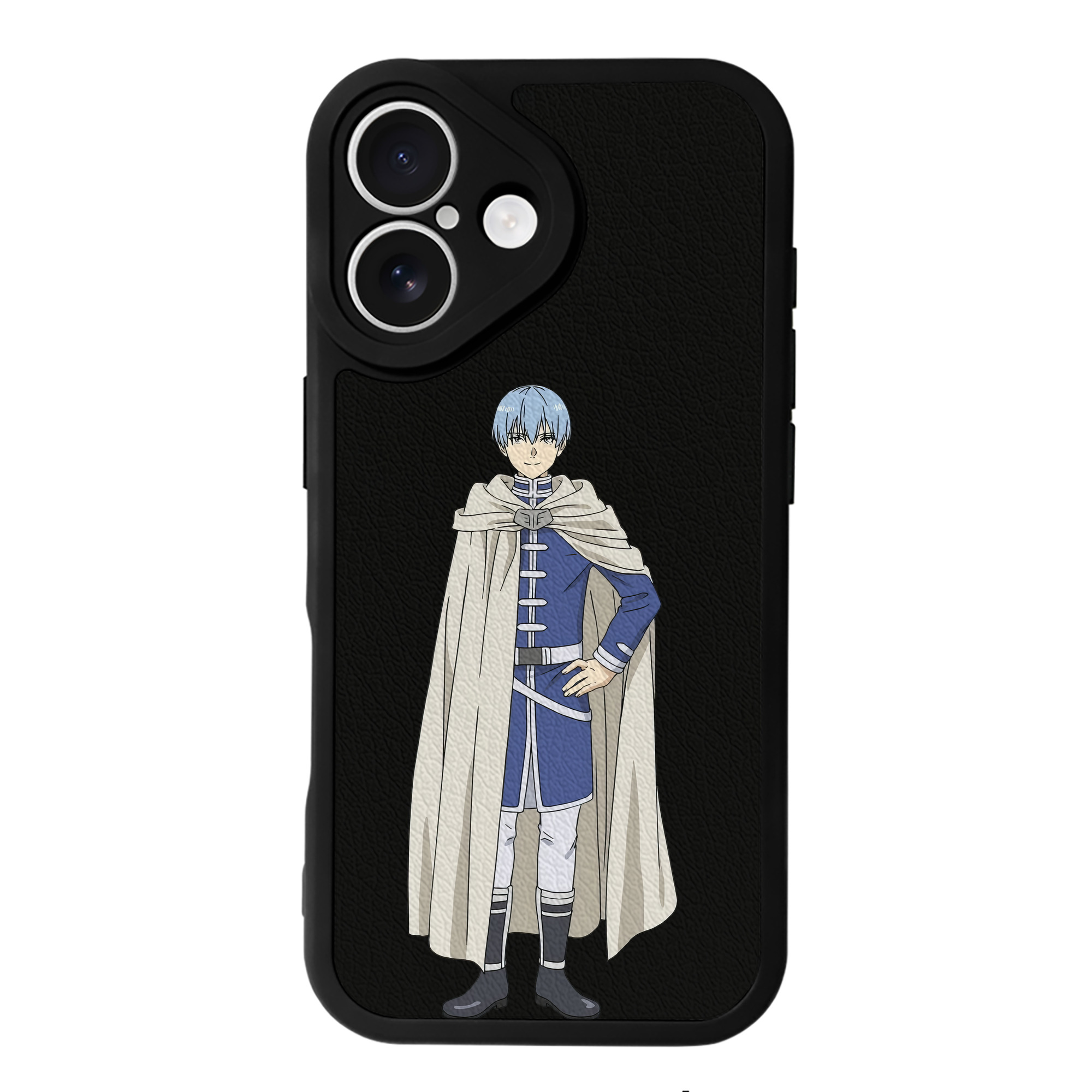 （画像用） 葬送のフリーレン Frieren 【iPhone 16シリーズ対応】シリコンスマホケース（レザー調） 材質：シリコン